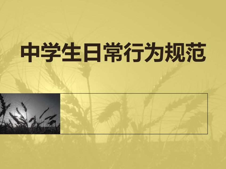 中学生守则和日常行为规范主题班会(抢答赛题目)-教务资料网